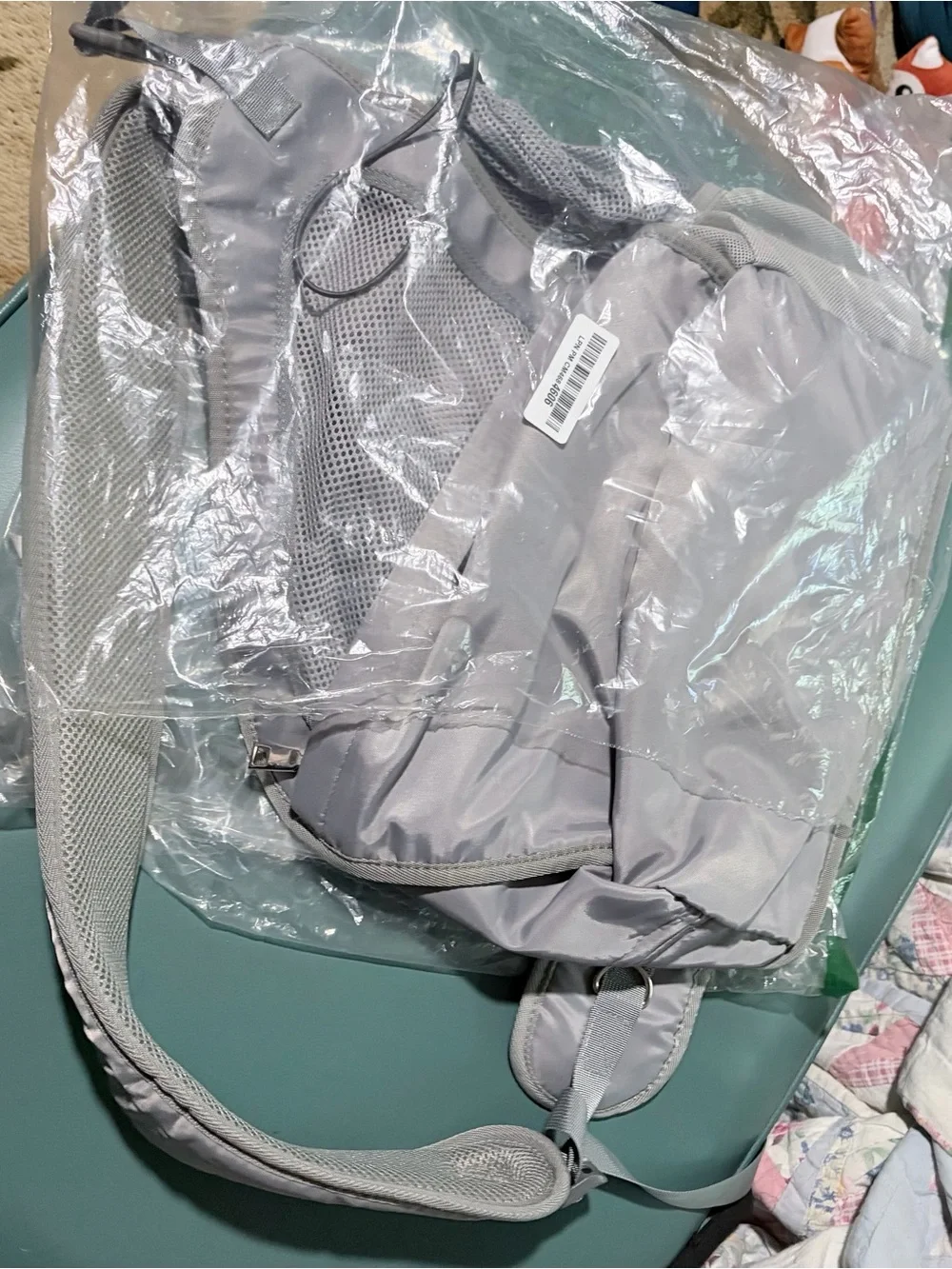 Pet Sling Bag in light grey - NEW